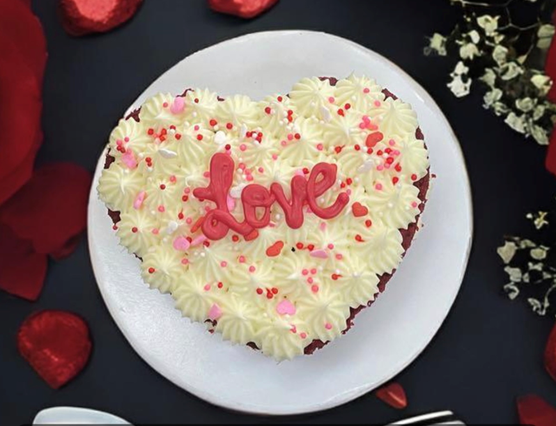 Heart Red Velvet Cake