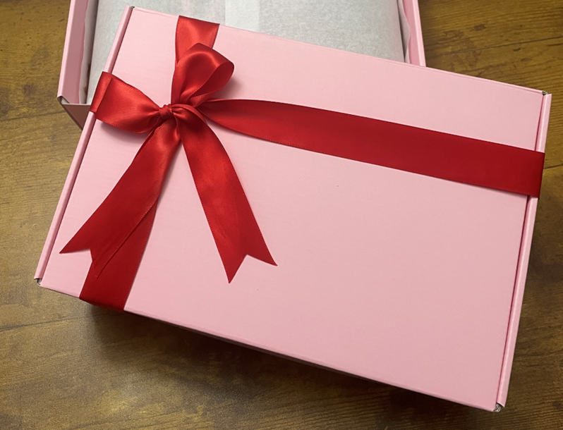 Custom Valentine's Day Brownie Box