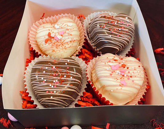 Heart Hot Chocolate Bombs