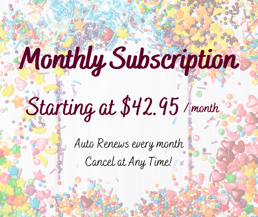 Cookie Decorating Kits Subscription - Monthly