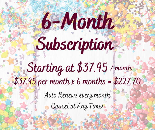 Cookie Decorating Kits Subscription - 6 Months
