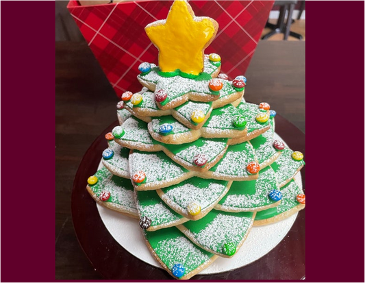 Christmas Cookie Tree Tower