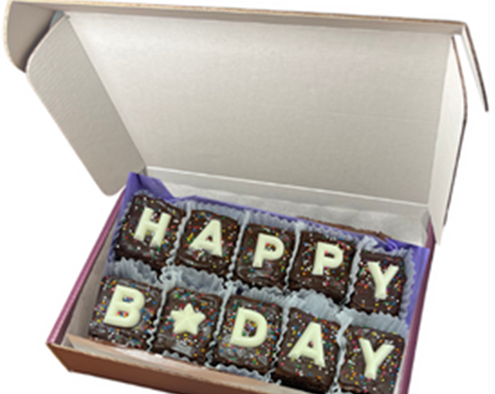 Birthday Brownie Box