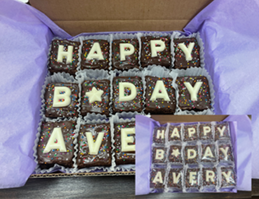 Brownie Box - Birthday (15 Pieces)