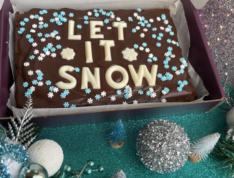 Brownie Box - Let it Snow