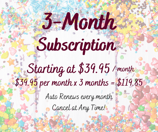 Cookie Decorating Kits Subscription - 3 Months