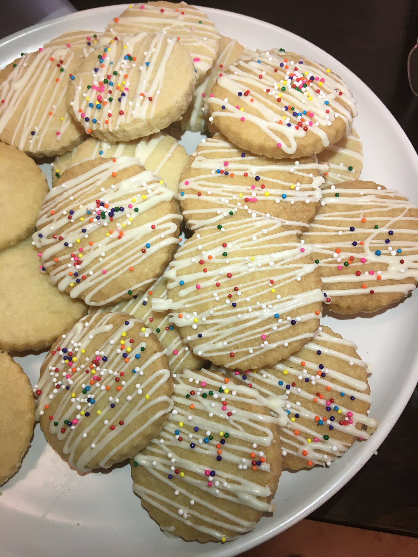 Drizzled Shortbread